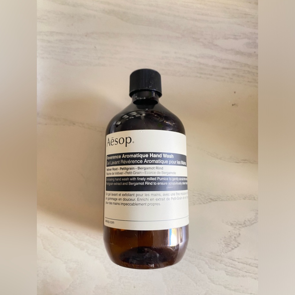 {EMPTY} Aesop Reverence Hand Wash Bottles